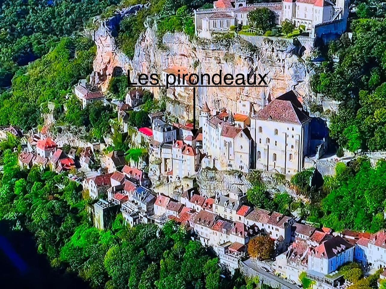 Les Pirondeaux Hotel Rocamadour Exterior photo